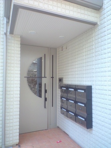 エントランス　安心のオートロック付　耐震耐火旭化成ヘーベルメゾン