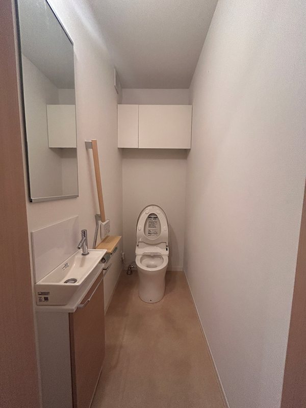 トイレ　広さのあるトイレです！