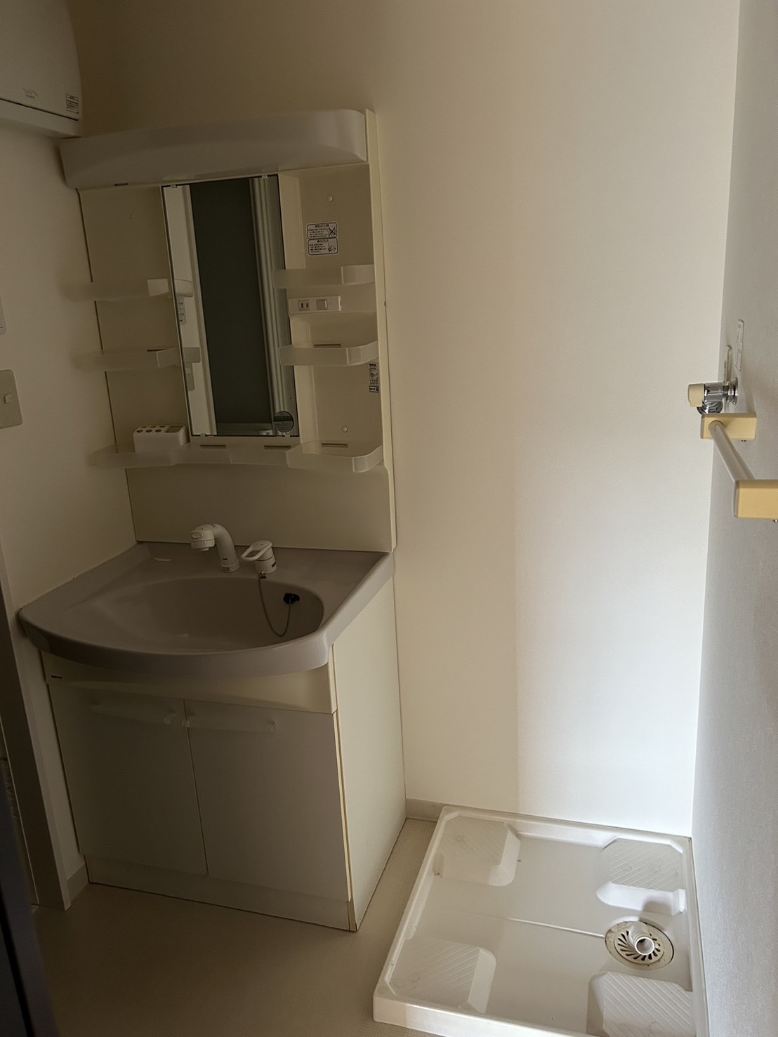 洗面設備　201号の写真です。