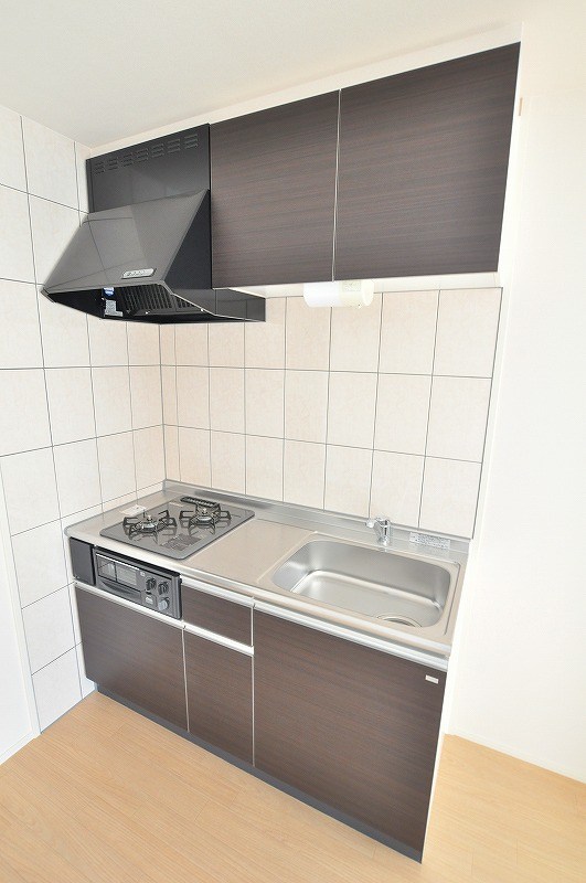 キッチン　★システムキッチングリル付き/２口コンロ★