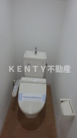 トイレ　ゆったりとした空間のトイレです