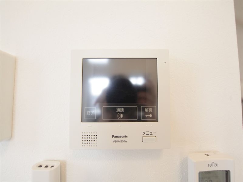 セキュリティ　ＴＶモニター付インターホン完備