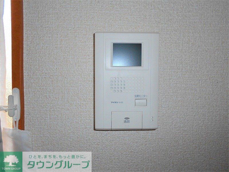セキュリティ　モニター付きインターホン