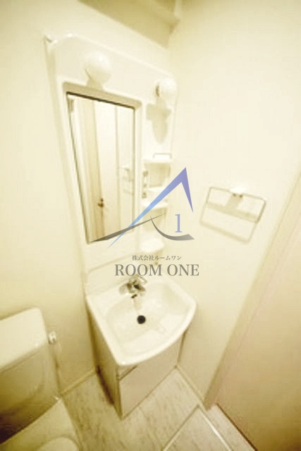 洗面設備　洗面台です。