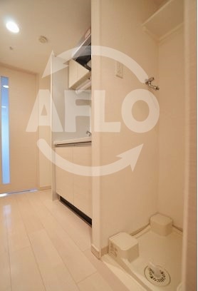 その他設備　アドバンス難波南シャルム　室内洗濯パン