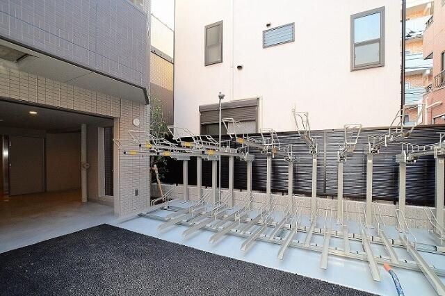 駐車場　駐輪場です