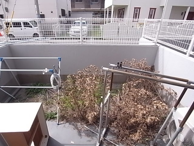 バルコニー　バルコニー付きです