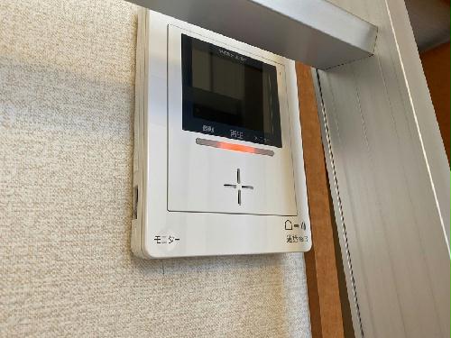 セキュリティ　モニター付きインターホン