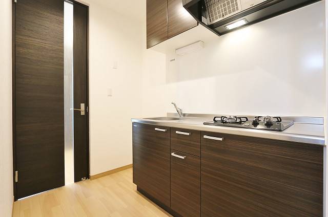 キッチン　2口コンロついてます