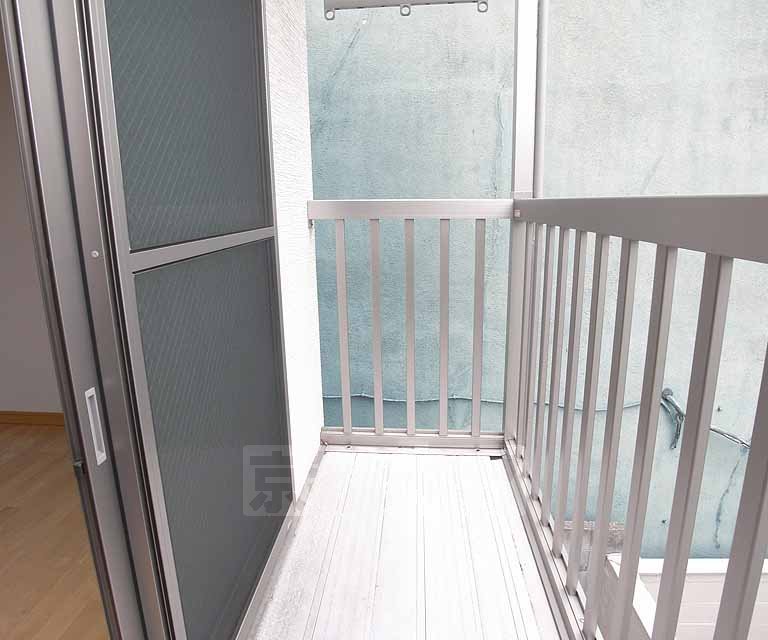 バルコニー　明るいですね。