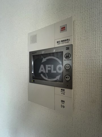 セキュリティ　アプリーレ西本町　モニター付きインターホン