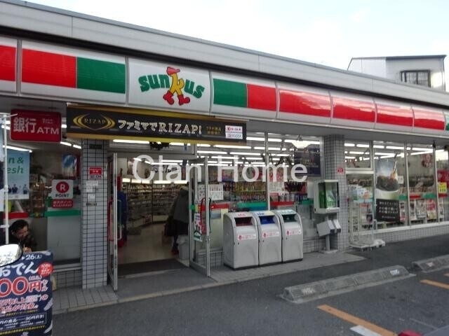コンビニ　サンクス新今里３丁目店（コンビニ）まで280m