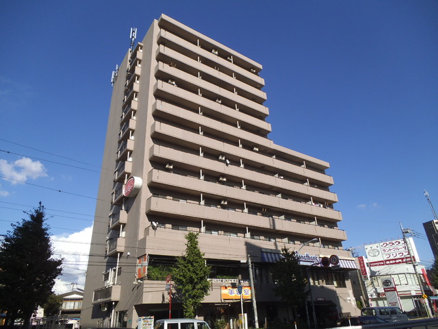 建物外観　外観タイル張りの大きなマンション！