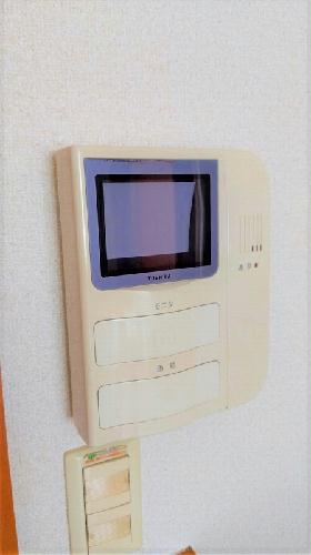 セキュリティ　モニター付きインターホン
