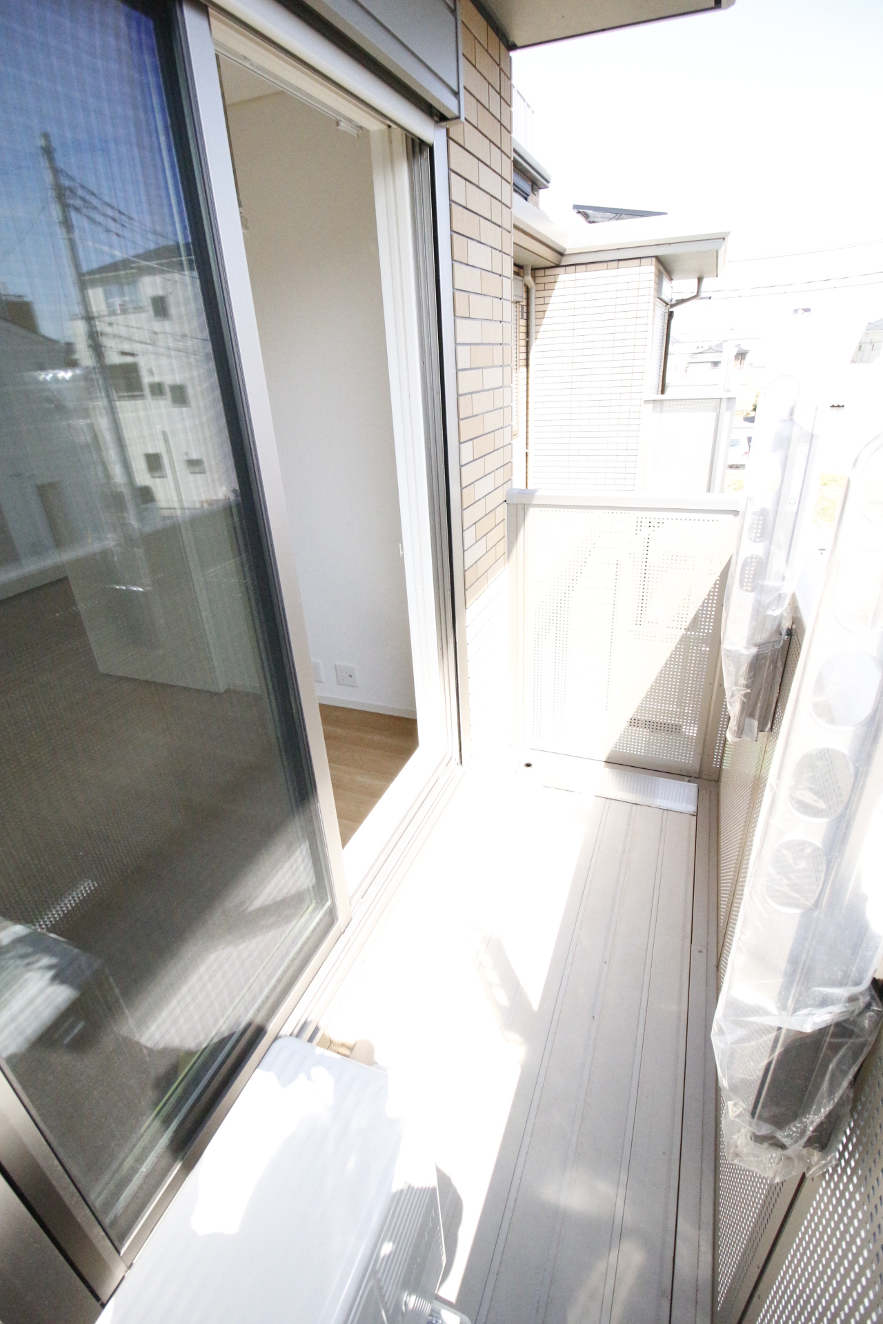 バルコニー　別の部屋の写真です