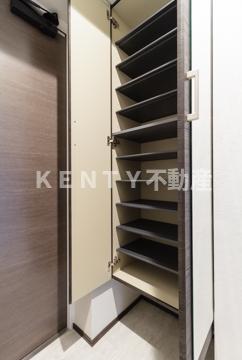 玄関　落ち着いた玄関です