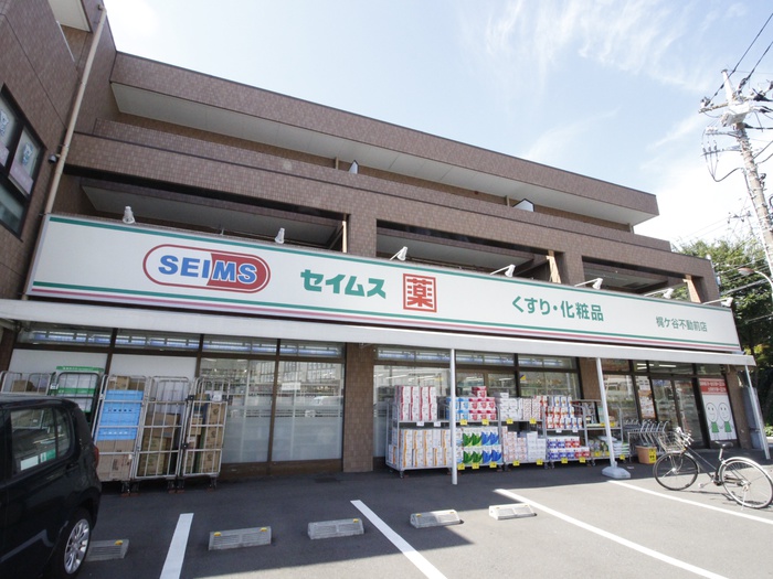 ドラックストア　ドラッグストアセイムス梶ケ谷不動前店（ドラッグストア）まで450m