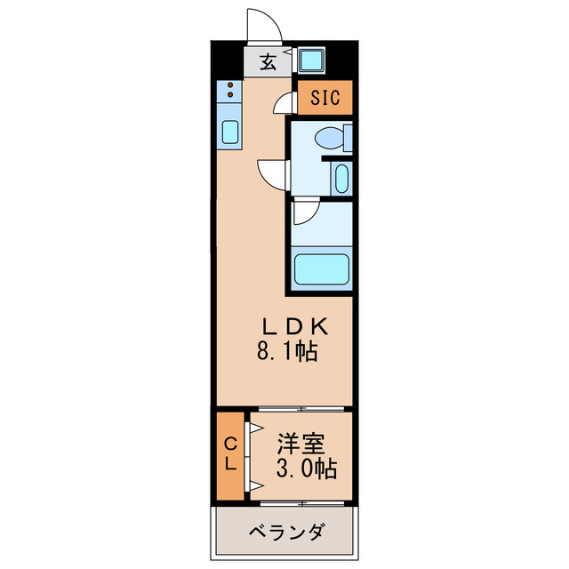 セノアタワー泉の間取り写真