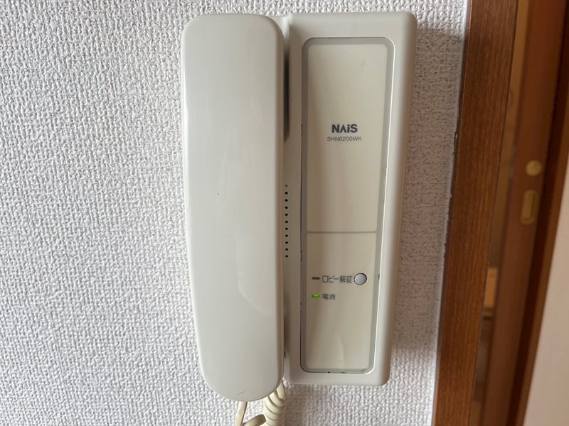 セキュリティ　同間取・別号室参考写真（実際の部屋とは異なります）