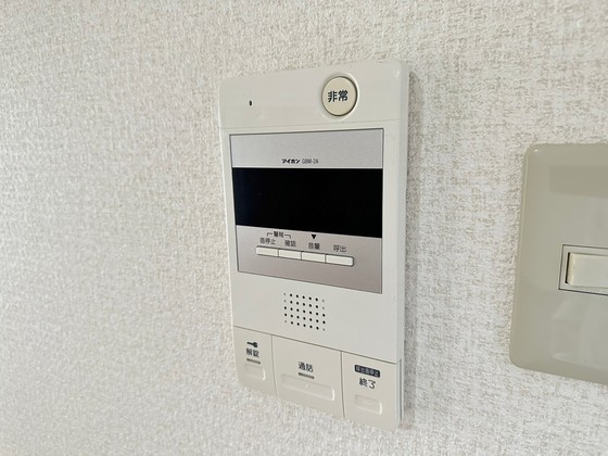 セキュリティ　※別部屋の写真です