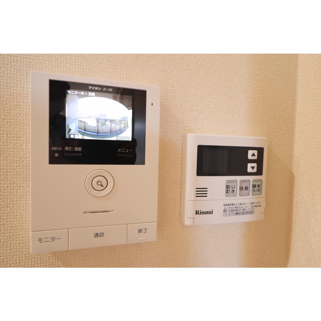 セキュリティ　モニター付きインターフォン