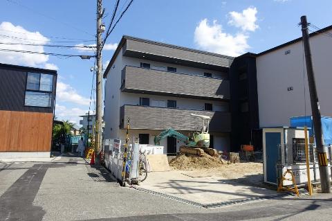 トイレ　建築中
