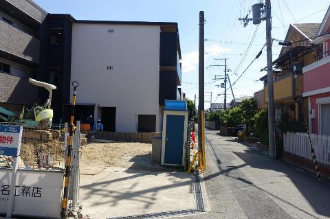 居室・リビング　建築中