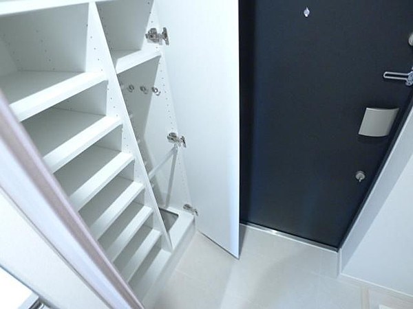 玄関　写真は同タイプ住居です。