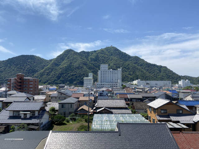 眺望　金華山が一望できます　　花火も見れるかもです。