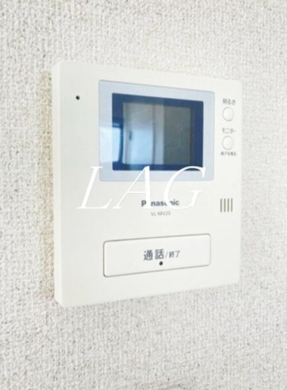 セキュリティ　モニター付インターホンです。