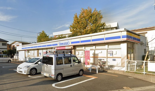 コンビニ　ミニストップ 市川若宮店（コンビニ）まで139m