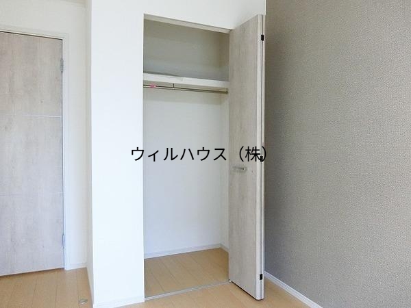 収納　クローゼット！