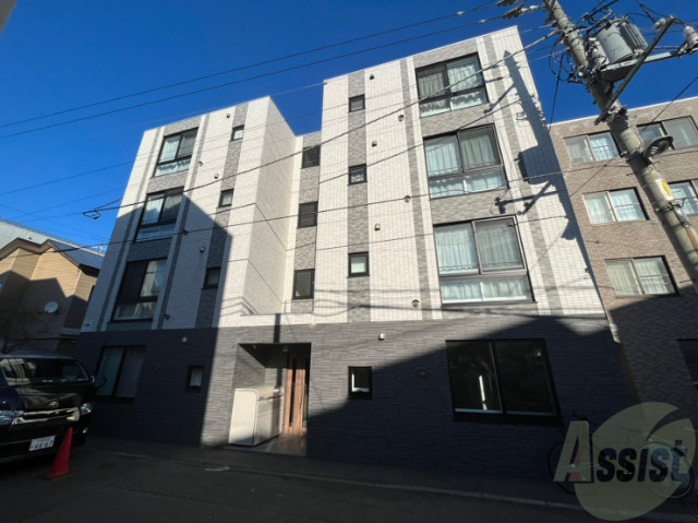 建物外観　札幌市北区麻生町「クラリス麻生」