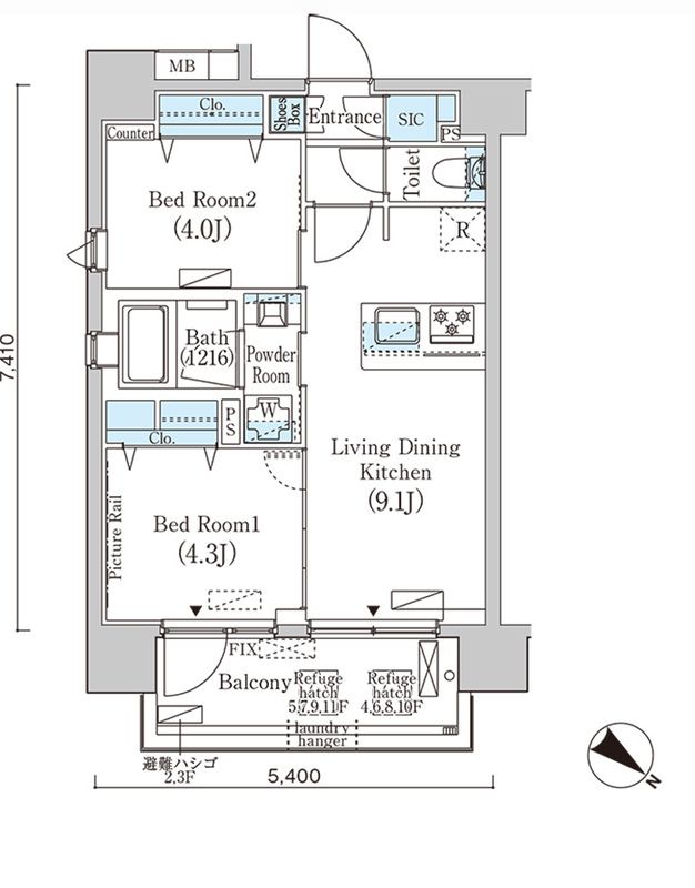 間取り図