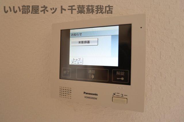 セキュリティ　TVモニターホン付きでセキュリティ面も安心！