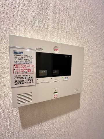 セキュリティ　同物件、類似間取りのイメージ写真です。