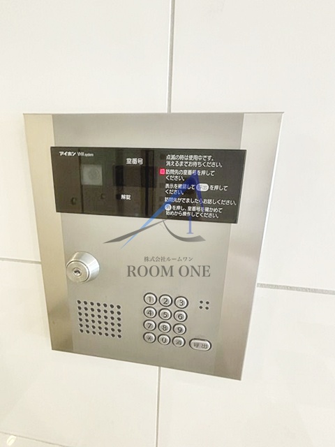セキュリティ　オートロックです。