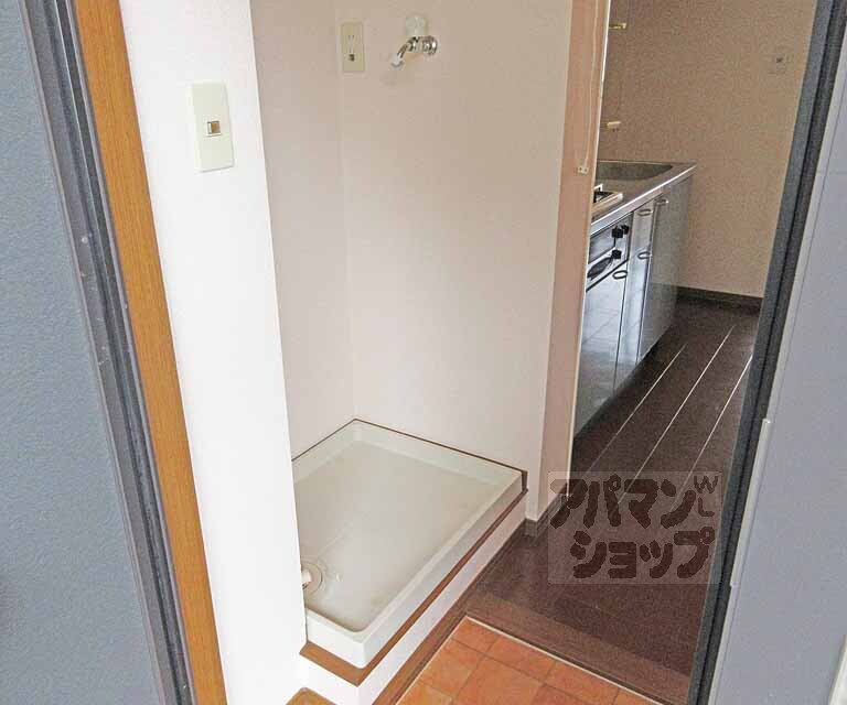 その他設備　洗濯機置き場です！