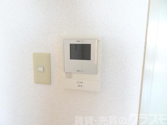 セキュリティ　訪問チェックができる録画機能付き