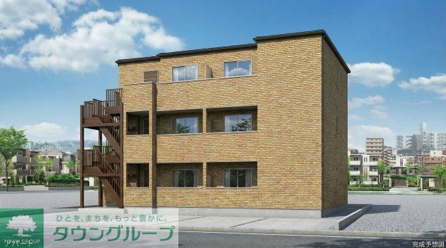建物外観　※パース