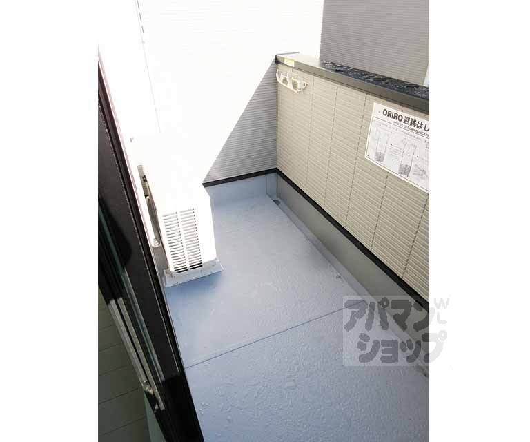 バルコニー　広さ充分のバルコニーです