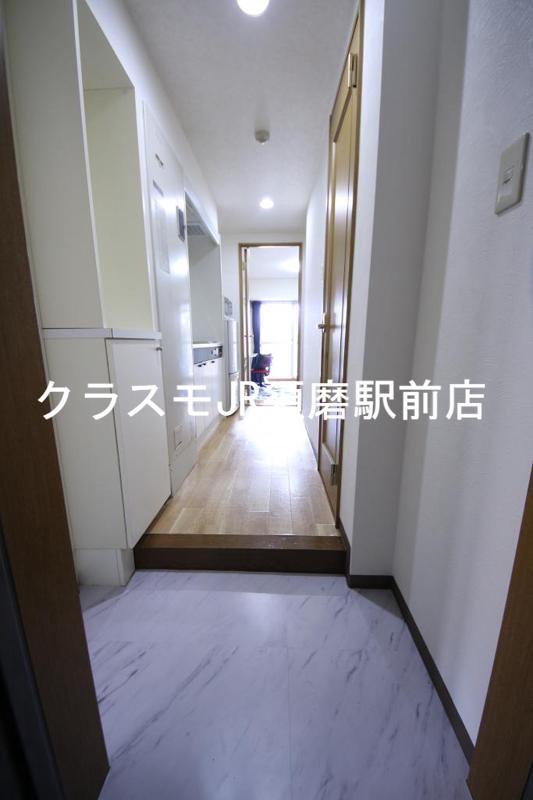 玄関　モデルルームの写真です。