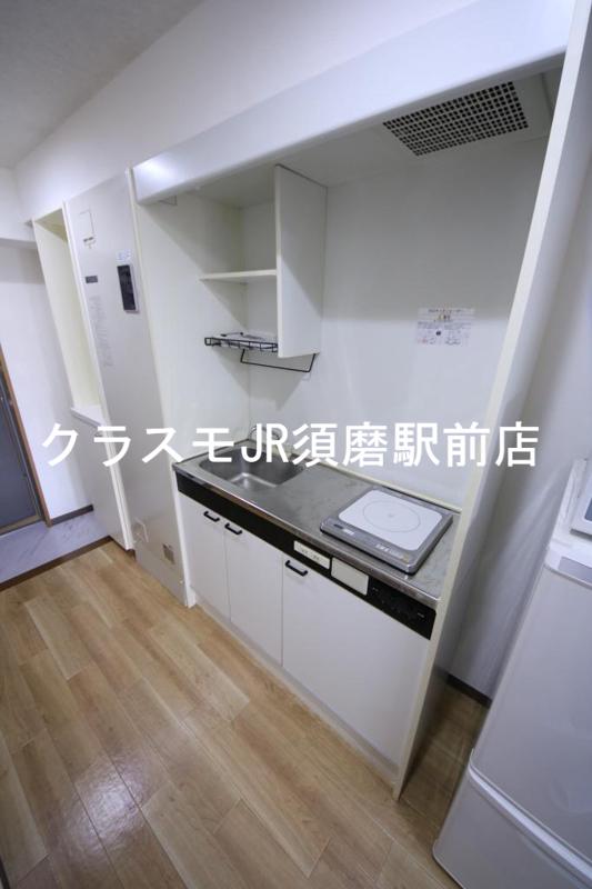 キッチン　モデルルームの写真です。