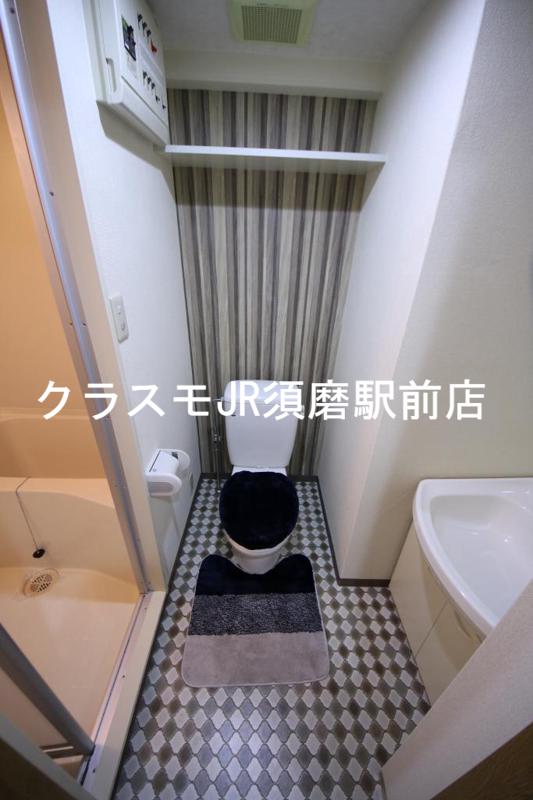 トイレ　モデルルームの写真です。