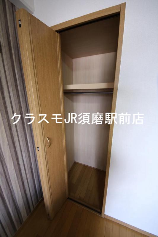 収納　モデルルームの写真です。