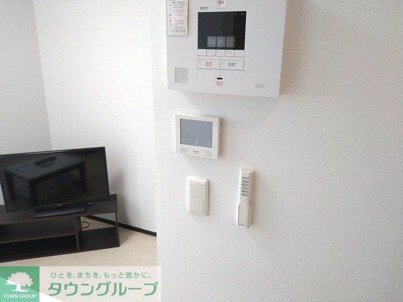 セキュリティ　モニターホン標準設置♪