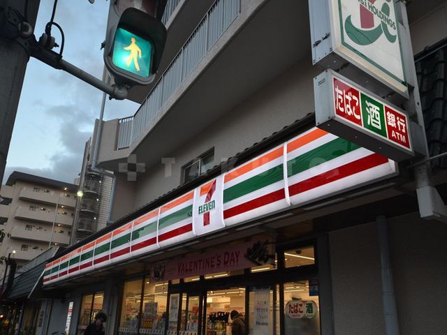 コンビニ　セブンイレブン 大阪友渕町3丁目店（コンビニ）まで377m