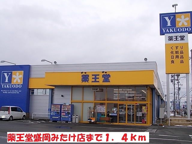 ドラックストア　薬王堂盛岡みたけ店（ドラッグストア）まで1400m