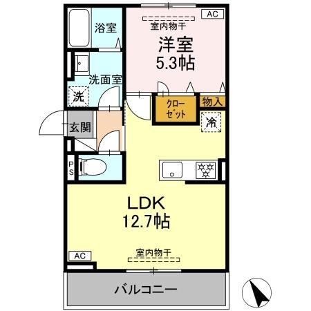 D-ROOM上町の間取り写真