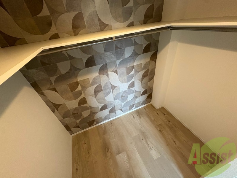収納　収納もバッチリあるのでお部屋が片付きますよ！